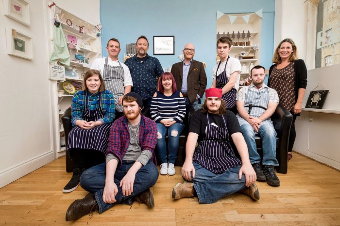 Steven Pearson works as the chef at the Giraffe cafe.