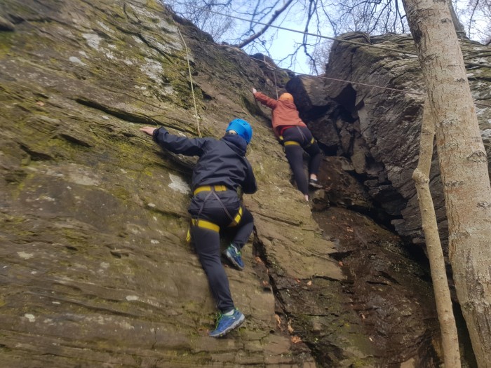 Princes Trust Program - Rock climbing