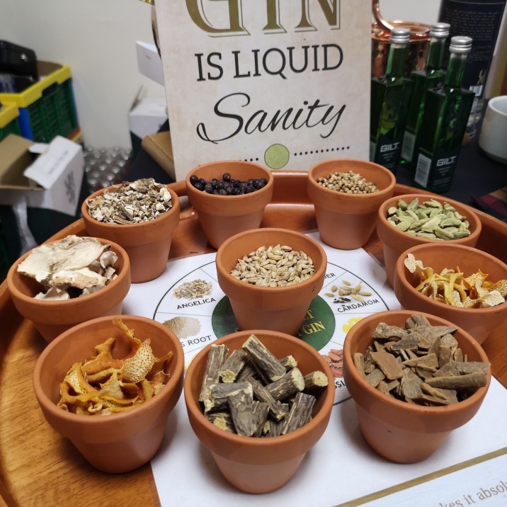 Flavours for Gin at the Provender Brown Wee G & T Festival.