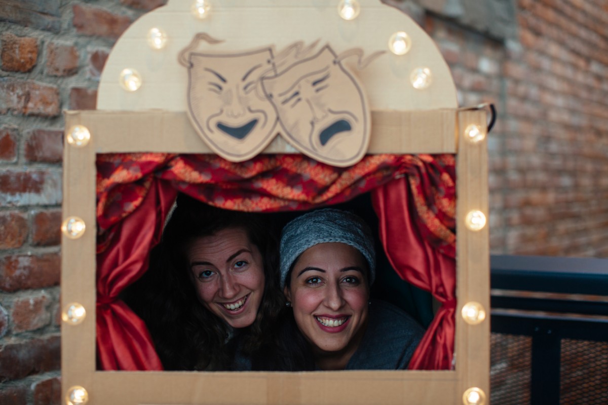 Puppeteer Yamina Peerzada led 'Creating Heroines: Puppetry Workshop' where participants used puppetry as a way to explore issues of gender equality in Scotland and Pakistan.