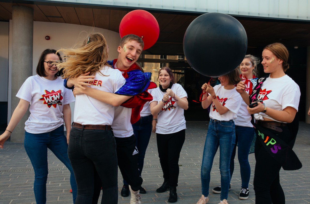 The incredible WOWsers celebrating after a very successful WOW!