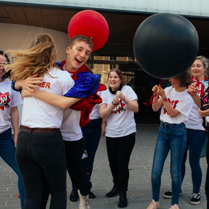 The incredible WOWsers celebrating after a very successful WOW!