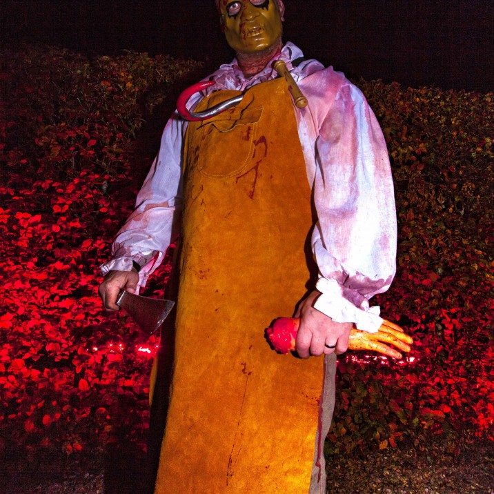 Run while you can! Leather face has been spotted in Perthshire. Grizzly goings on at Scone Palace Spirits of Scone