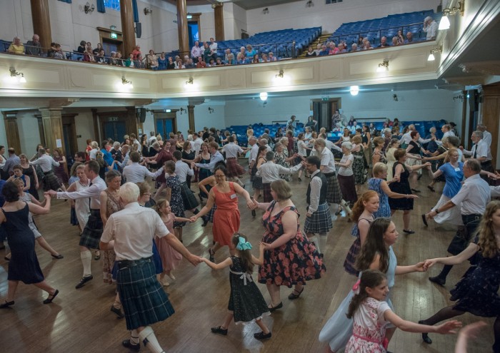 Ceilidh 2017 - Dancing big hall