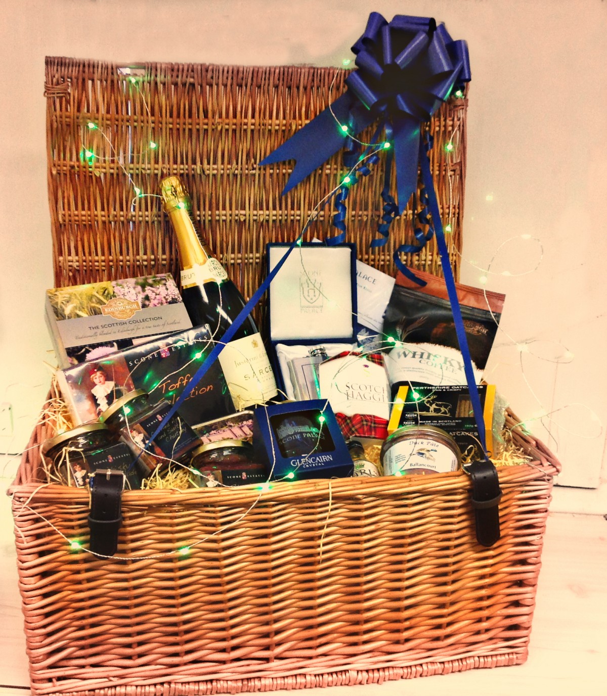 As you may expect, Perth's five-star attraction has a gift shop fit for a king and we've bagged an AMAZING prize for this great competition!  WIN: A fabulous luxury gift hamper full of goodies from the Scone palace gift shop worth £100. Including a bottle of champagne and timeless keepsakes.