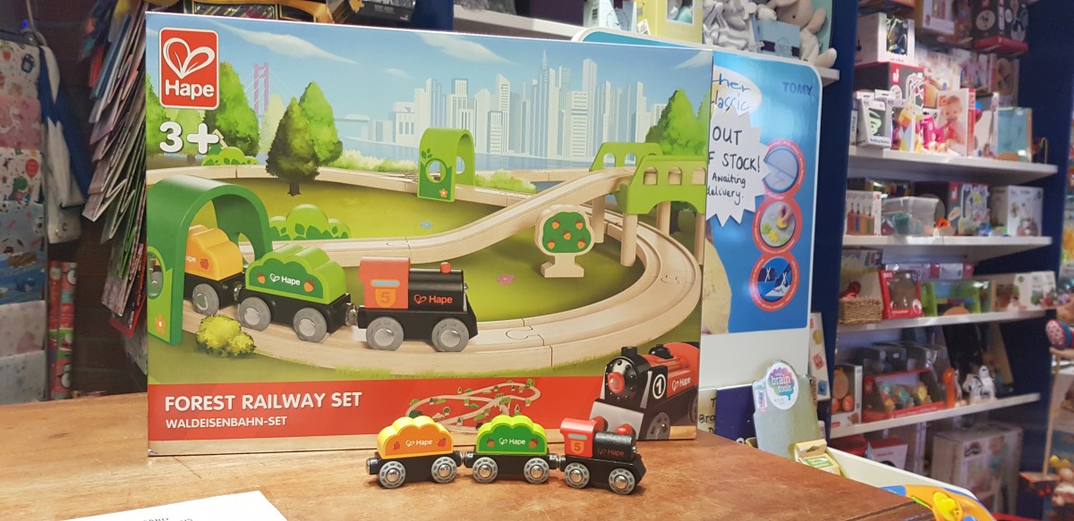 Fun Junction is a feast for the eyes, a proper toy shop with proper toys where kids learn how things work, to unleash their imaginations and most importantly, to have fun! Win this amazing HAPE wooden train set made from recycled wood.