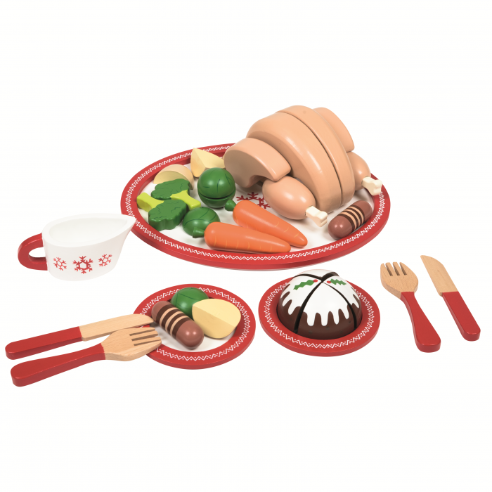 Christmas Dinner play food set from JoJo Maman Bebe in Perth.