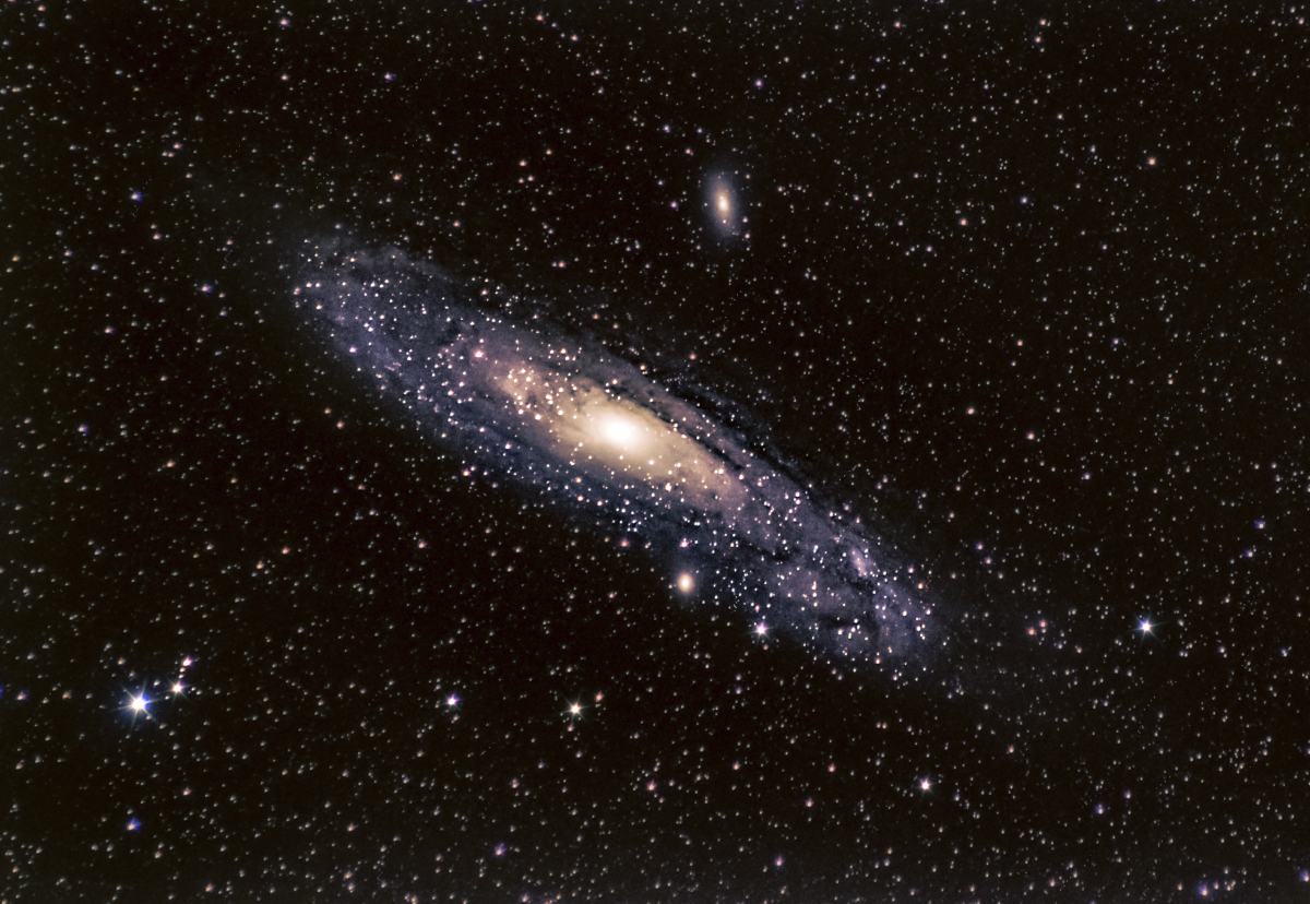 The Andromeda galaxy - the nearest galaxy next to the MIlky Way.