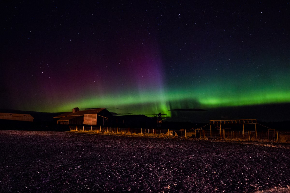The Northern Lights as captured from Perth's very own skies