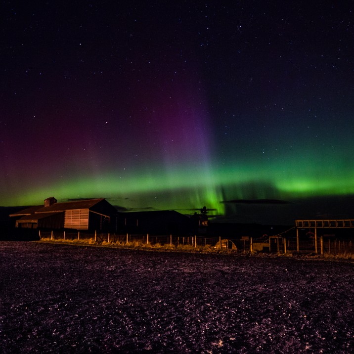The Northern Lights as captured from Perth's very own skies