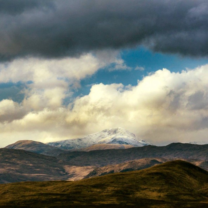 Wallace Gilbraith is constantly on the lookout for local beauty spots to photograph and we think he’s succeeded with this wonderfully atmospheric picture of the first snow on the hills of Glen Lyon