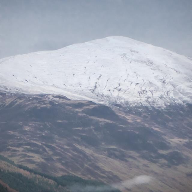 Wallace Gilbraith is constantly on the lookout for local beauty spots to photograph and we think he’s succeeded with this wonderfully atmospheric picture of the first snow on the hills of Glen Lyon