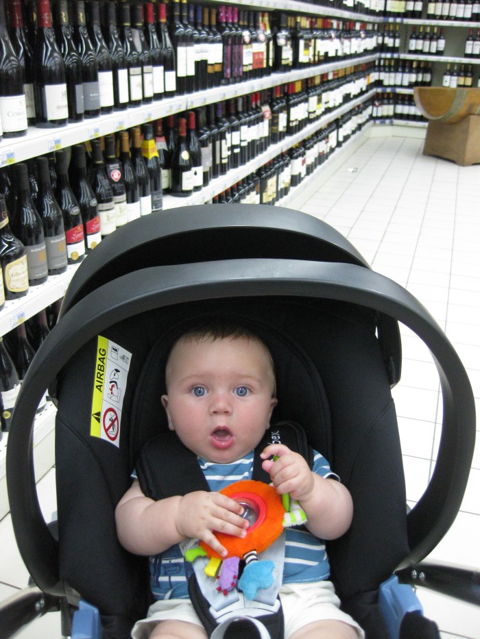 James looking surprised!