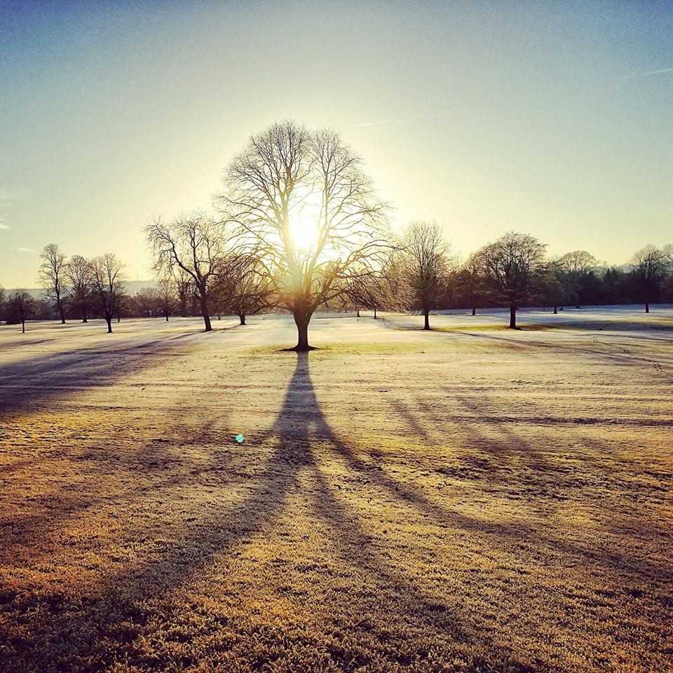 A frosty morning over the North Inch in Perth photographed by Marysia Macfarlane