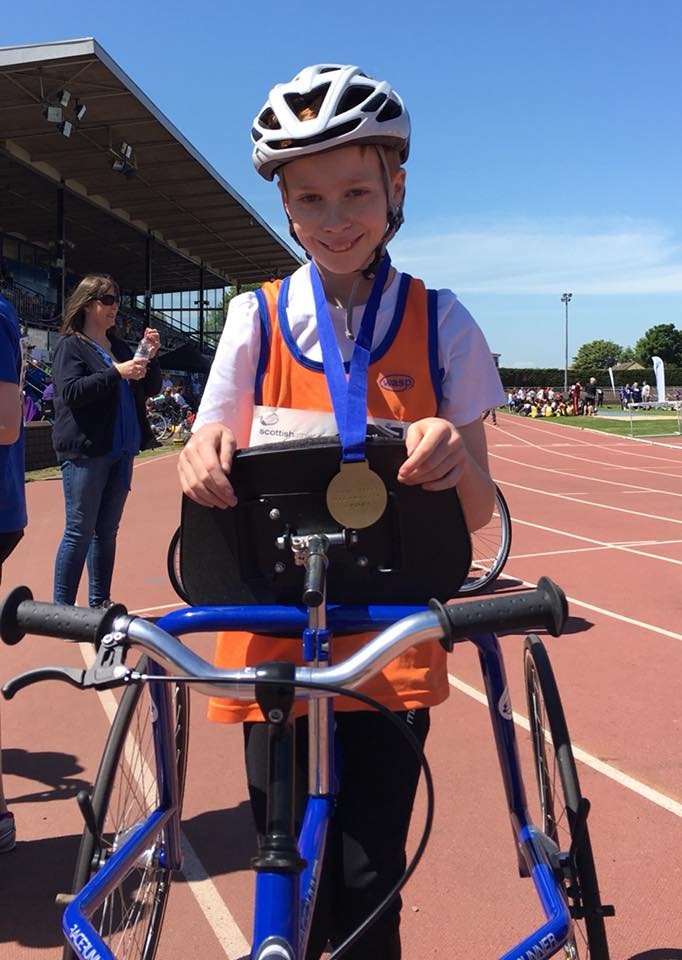 Matthew Doig - portrait with medal