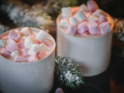 Spiced Hot Chocolate with Gin