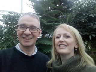 Marjory with husband, Stuart.