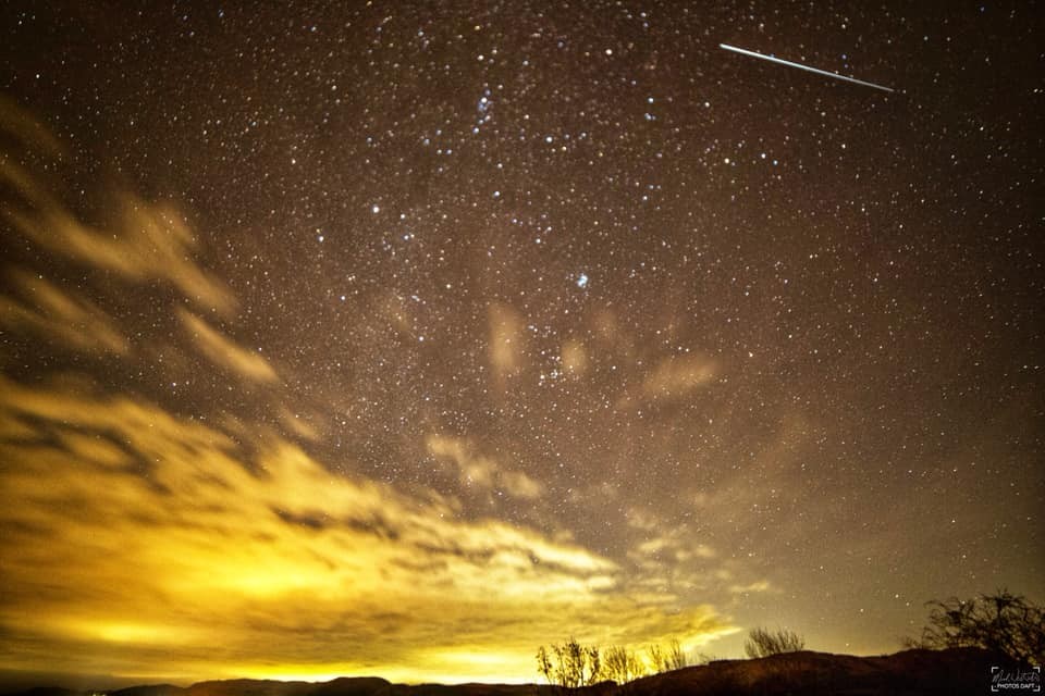 Look at the stars, look how they shine for you....it was all yellow.....