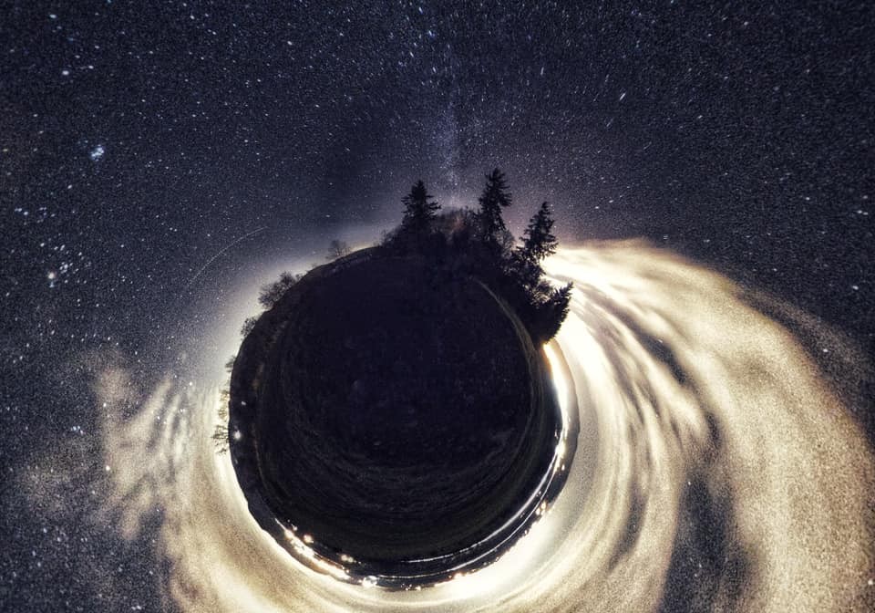 Somewhere above Perth....we're loving this surrealist style picture from Mark!