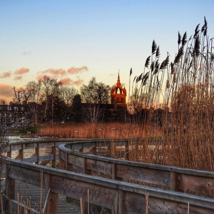 We are loving this peaceful picture as taken by Marysia at the South Inch.