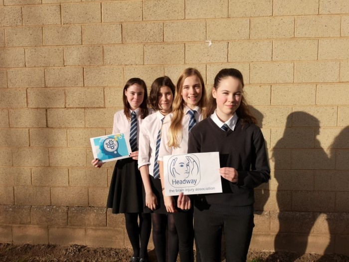 Freya, Charlotte, Emilie and Rhiannon!