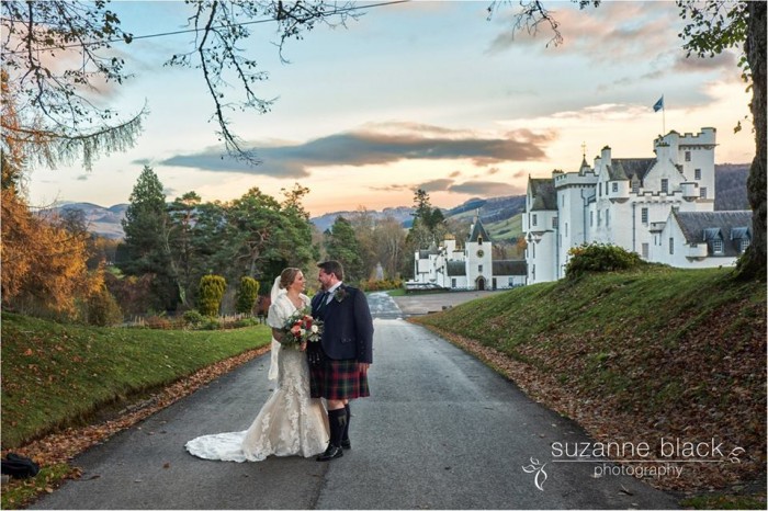Blair Castle Wedding in Scotland.