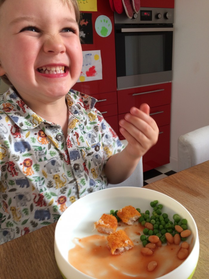 Cooking for Kids - James laughing