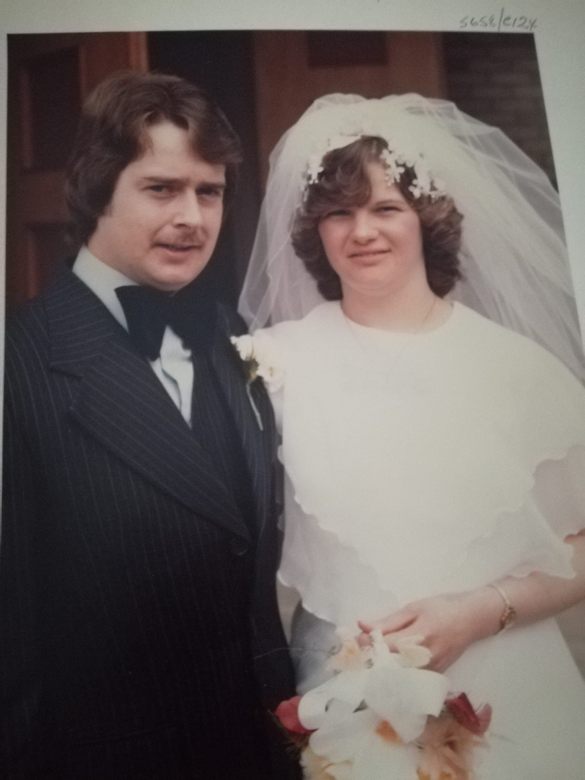 Meet the first couple to ever be married in Moncrieff Church! Pictured are Dave and Elaine Murray in June 1978.