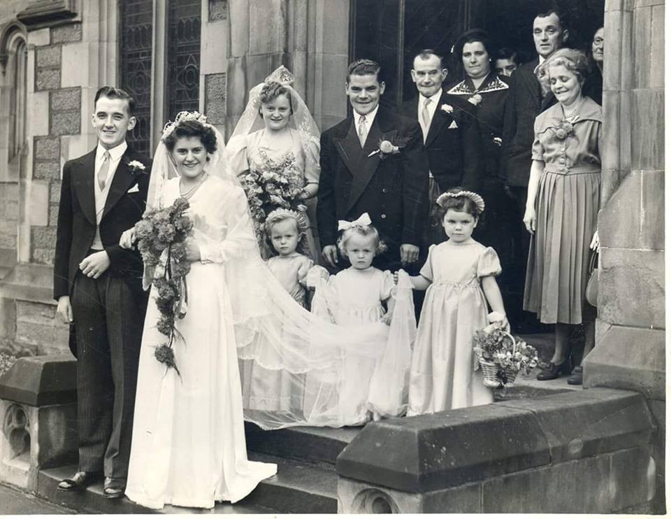 Fred sent us in this pic of his mum and dad, married August 8th 1951!