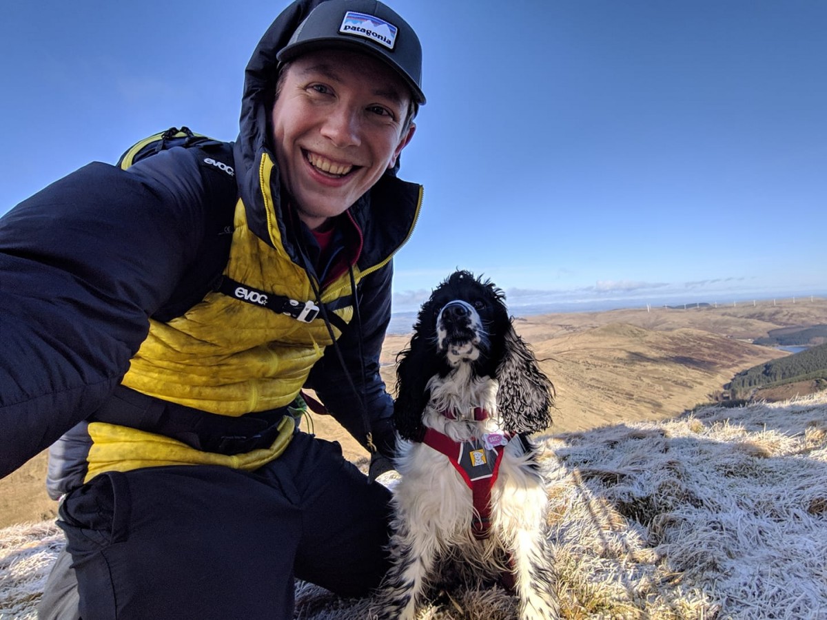 "I introduce the one and only, Daisy! She's my brown eyed girl and she keeps me going. We've been through good times and bad times when one or another have been in hospital, and I still say hi to her before the fiancé when I come home!" - Andrew Rollason