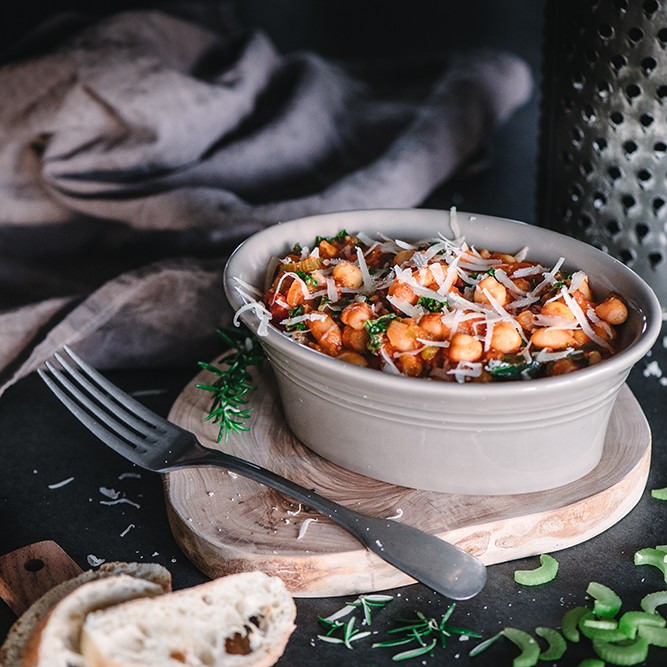 Italian Bean Stew - Landscape