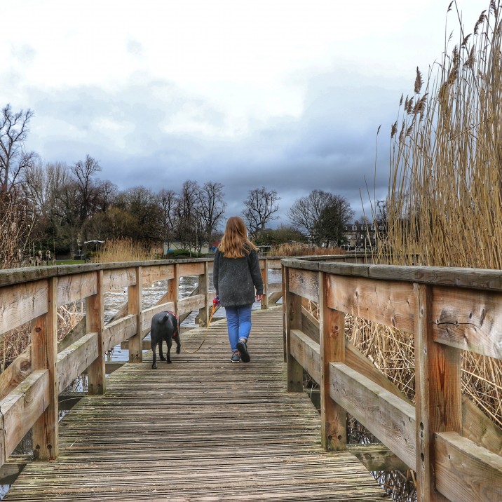 Who's that trip trapping over the bridge?