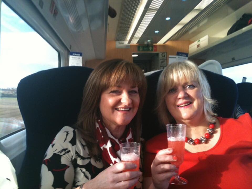 Ann: "More than 50 years of friendship, through all of life’s ups and downs....there’s been a few. Sheila 💕"