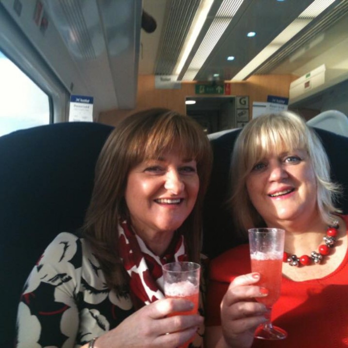 Ann: "More than 50 years of friendship, through all of life’s ups and downs....there’s been a few. Sheila 💕"