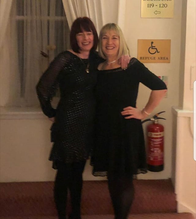 Susan: "My best friend for over 40 years now, Andrea. ❤"