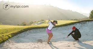 Golf story massage - Female golfer