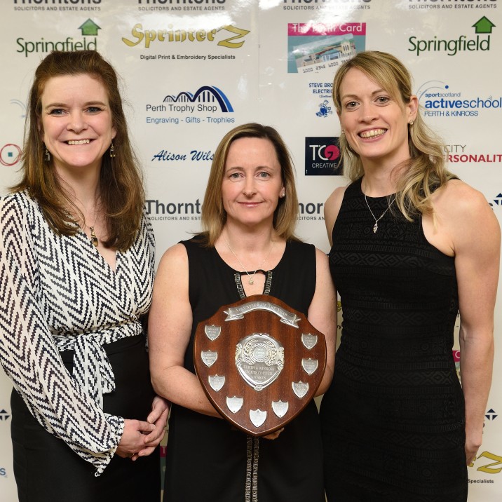 2018 Volunteer of the Year, sponsored by Perth Trophy Shop (Trophy presented by Shona Watt)

Winner - Lesley Morby - Gymnastics