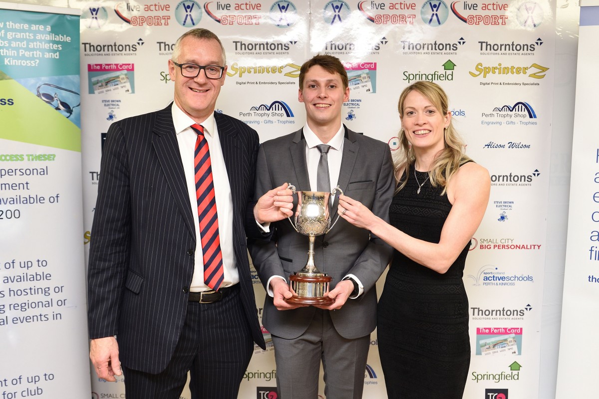 2018 Sports Personality of the Year, sponsored by Thorntons (trophy presented by Bruce Renfrew)

Winner - Stephen Milne- Swimming