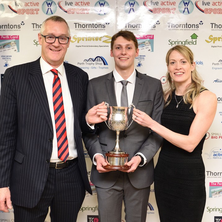 2018 Sports Personality of the Year, sponsored by Thorntons (trophy presented by Bruce Renfrew)

Winner - Stephen Milne- Swimming