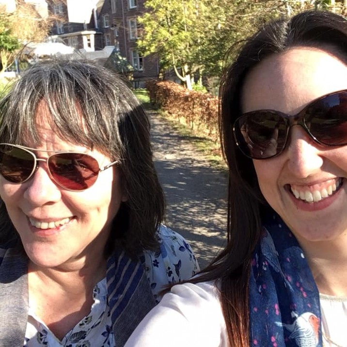 "My beautiful mum and I" - Carolina