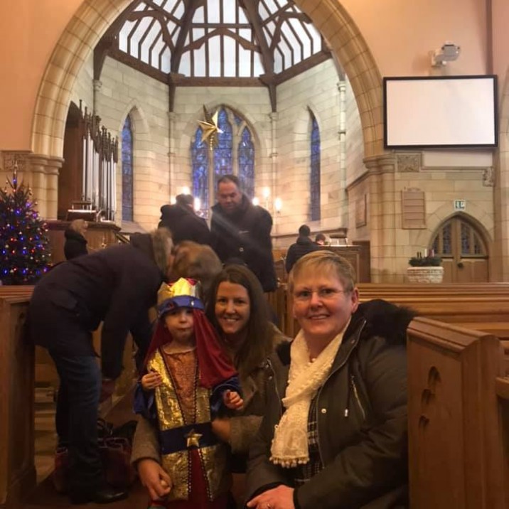 Laura sent us in this lovely pic with her mum.