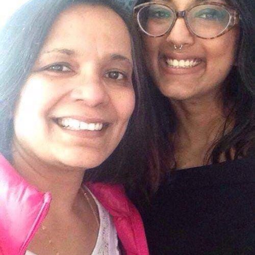 Anita and her mum, Jean!