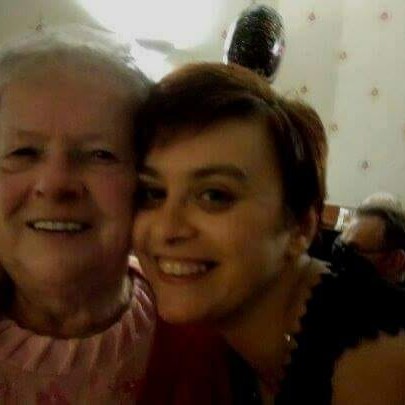 "My wee mum,Liz Wood.💖" - Wendy sent in this adorable selfie!