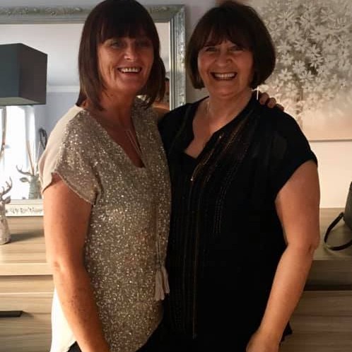 Angie and her mum!