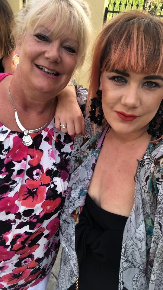 Our own Small City Sam and her mum!