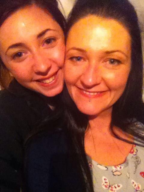 "My absolute rock, love my mum to bits!" we love this snap of Airley and her mum!