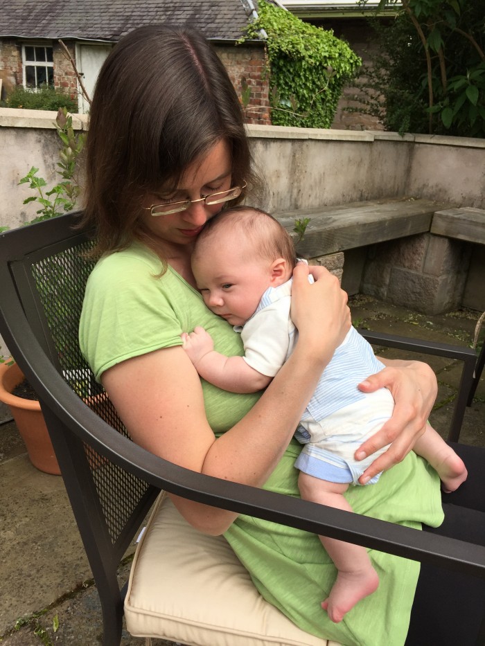 Motherhood Alice - Baby on chest