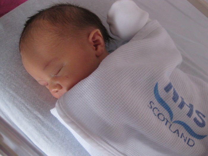 Awwww!! How cute is baby James??!!