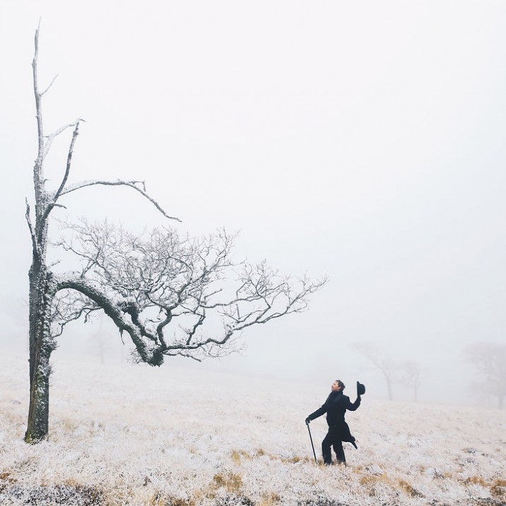 Saying hello to the tree folks.