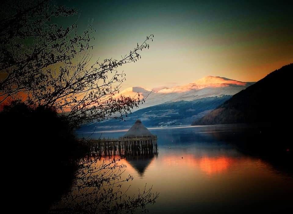 The Scottish Crannog Centre.